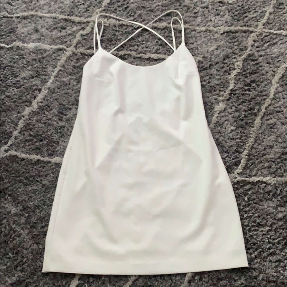 French Connection white dress